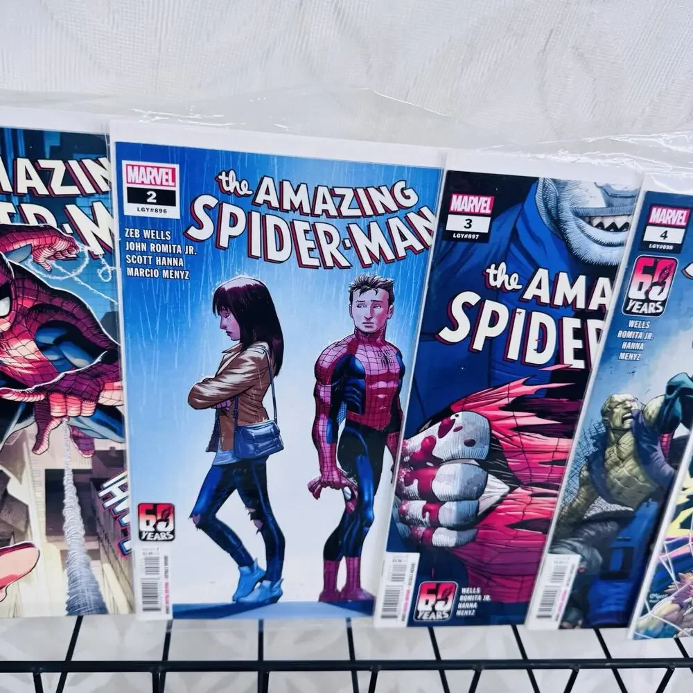 Amazing‎ Spider-Man 1-4 51 61-64 Annual 1 Lot Volume 6 Key 1st Paul Burnout